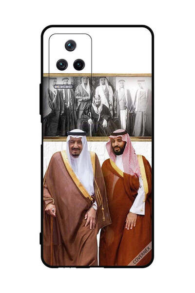 Covernex غطاء حماية لهاتف شاومي بوكو F4 5G الملك سلمان ومحمد بن سلمان يتحدثان...
