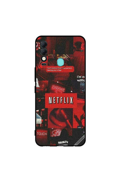 Covernex غطاء حماية لهاتف تكنو سبارك 8 من نيتفليكس