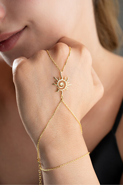 Silvano Jewelry 925 Ayar Gümüş Güneş Sembol Şahmeran