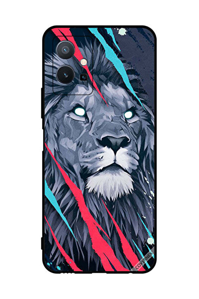 Covernex غطاء حماية لهاتف فيفو T1 5G برسومات الأسد الملك