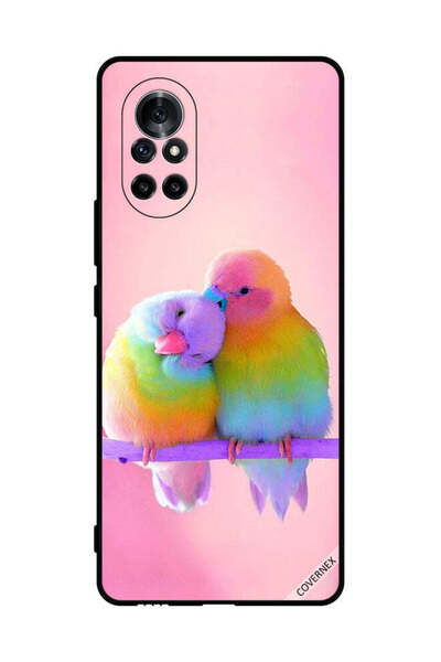 Covernex غطاء حماية لهاتف هواوي نوفا 8 - طيور لطيفة