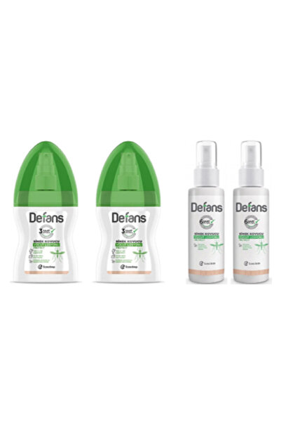 Defans Sinek Kovucu Naturel Vücut Losyonu 100 Ml + Sinek Kovucu Vücut Spreyi ...