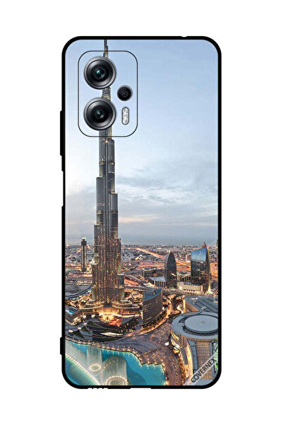 Covernex غطاء حماية لهاتف شاومي ريدمي نوت 11تي برو منظر جميل لوسط مدينة دبي
