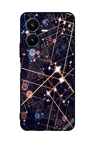 Covernex غطاء حماية لهاتف فيفو Y22 بنمط منحنيات الإضاءة