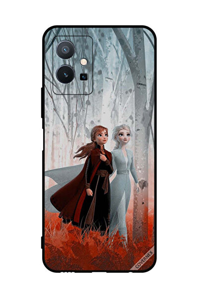 Covernex غطاء حماية لهاتف فيفو T1 5G Frozen Sisters
