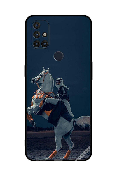 Covernex غطاء حماية لهاتف OnePlus Nord N10 5G، شاب على حصان