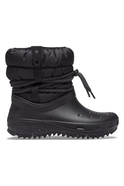 Crocs Classic Neo Puff Luxe Boot Black - Black 37-38 EU - W7 US