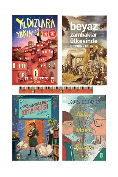 Genç Timaş 5.6.7. Sınıf-Yıldızlara Yakın,Ağaç Masa Kitap,Toz ve Hayaller Kita...