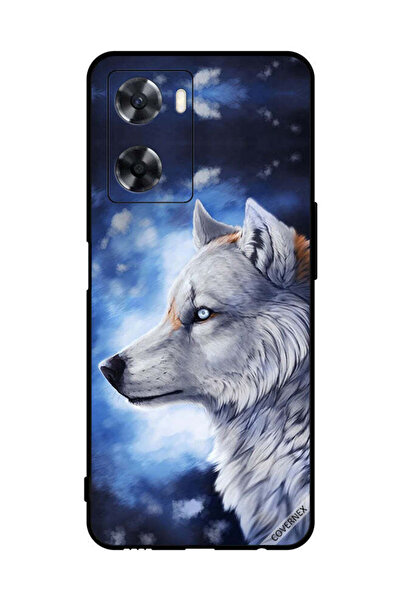 Covernex غطاء حماية لهاتف Oppo A57s - رسمة الذئب