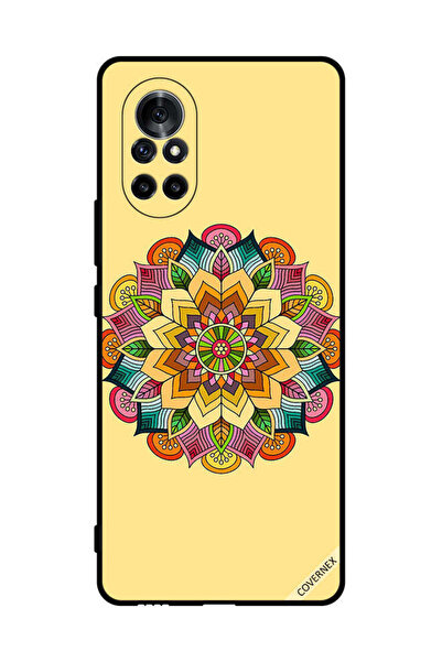 Covernex غطاء حماية لهاتف هواوي نوفا 8 5G بنمط ماندالا دائري