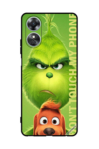 Covernex غطاء حماية لهاتف Oppo A17 - لا تلمس هاتفي بغضب