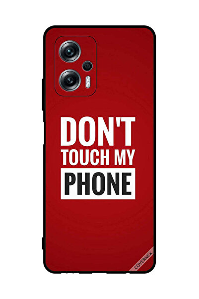 Covernex Protective Case Cover For Xiaomi Poco X4 GT Don't Touch My Phone Bold