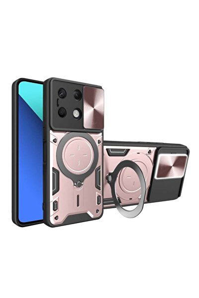 SKYDDAR INNOVATION Husă pentru Xiaomi Redmi Note 13 4G, CamGuard Pro, inel ma...