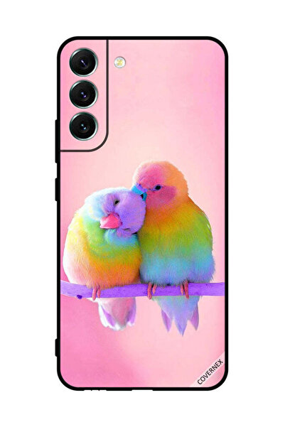 Covernex غطاء حماية لهاتف سامسونج S22+ 5G برسومات طيور لطيفة