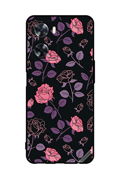 Covernex غطاء حماية لهاتف Oppo A77 4G - زهور باستيل جوث