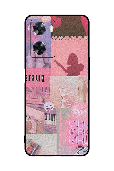Covernex غطاء حماية لهاتف Oppo A77s - مشبك فني للبنات
