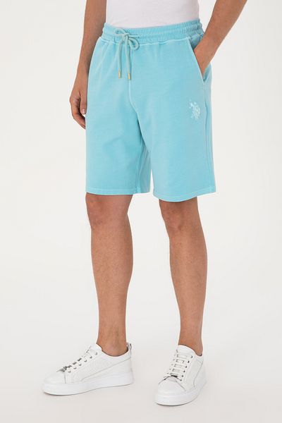 U.S. Polo Assn. Men's Aqua Knitted Shorts 50298037-Vr007