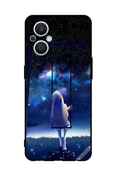 Covernex غطاء حماية لهاتف Oppo Reno 7 Lite فتاة حزينة