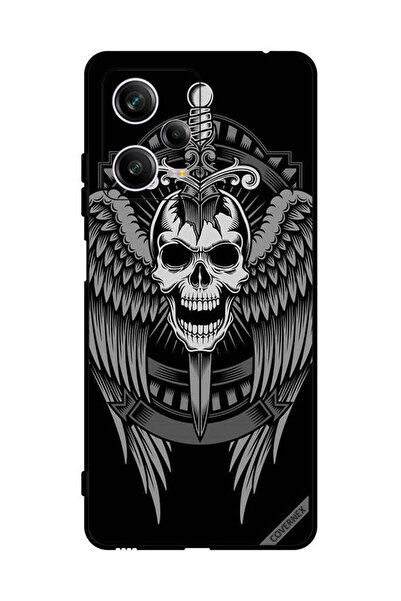 Covernex غطاء حماية لهاتف شاومي ريدمي نوت 12 برو جمجمة بأجنحة نسر