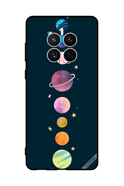 Covernex غطاء حماية لهاتف هواوي ميت 50 إي - كواكب في صف واحد