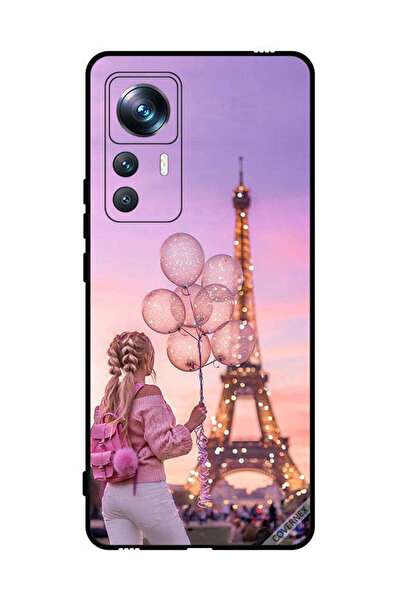 Covernex غطاء حماية لهاتف Xiaomi 12T Pro فتاة تحمل بالونات