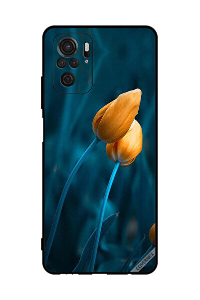 Covernex غطاء حماية لهاتف شاومي ريدمي نوت 10 إس 4 جي - زهرتان لطيفتان