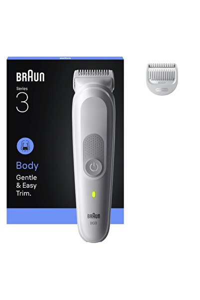 Braun Body Shaver Series 3, +2 Accessories, Waterproof, Bg3500