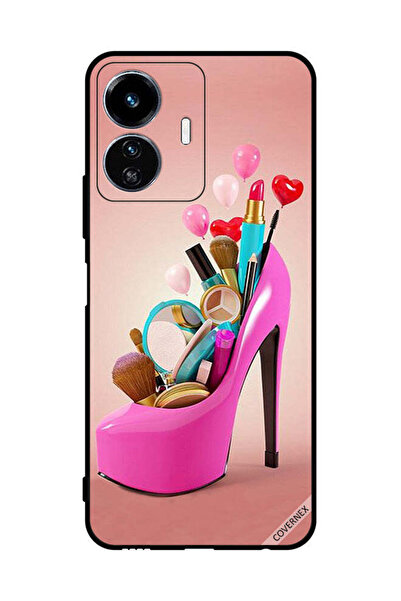 Covernex غطاء حماية لهاتف vivo Y77 مع أدوات مكياج