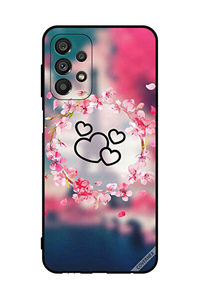 Covernex غطاء حماية لهاتف سامسونج جالاكسي A23 5G - مشبك فني على شكل قلوب