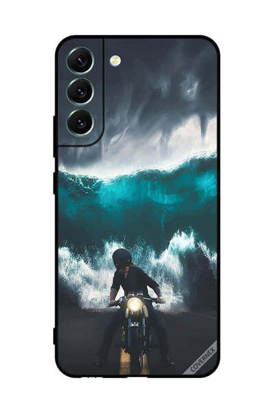 Covernex غطاء حماية لهاتف سامسونج S22+ 5G برسومات موجة مائية