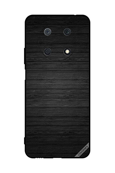 Covernex غطاء حماية لهاتف هواوي نوفا واي 90 بنمط خشبي داكن