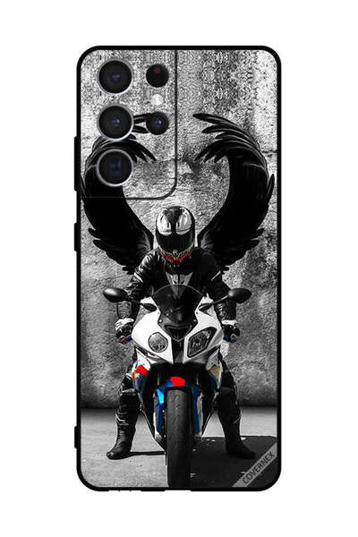 Covernex غطاء حماية لهاتف سامسونج S21 ألترا 5G وينجر بايك لاحب الدراجات