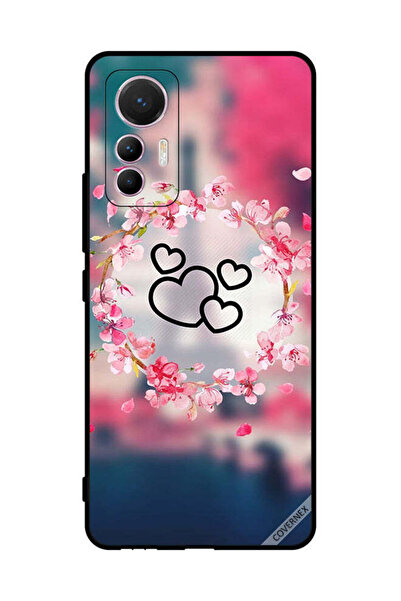 Covernex غطاء حماية لهاتف شاومي 12 لايت قلوب