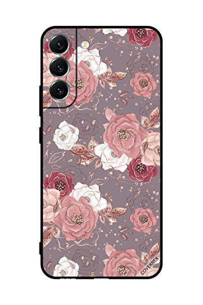 Covernex غطاء حماية لهاتف سامسونج S22+ 5G بخلفية زهرية