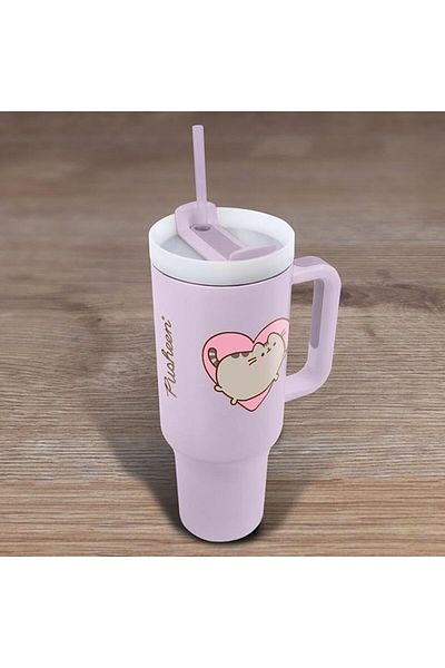 Pyramid Pusheen (Yum) 40oz Quart Cup