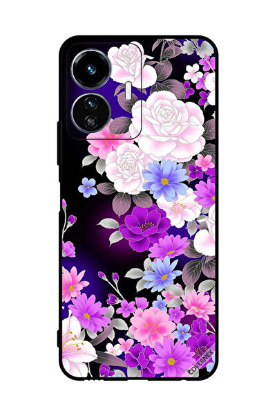 Covernex غطاء حماية لهاتف فيفو Y77e ميكس فلاورز