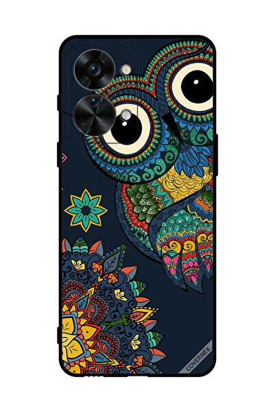 Covernex غطاء حماية لهاتف OnePlus NORD 2T بتصميم بومة زهرية