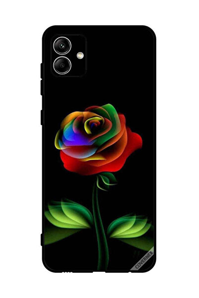 Covernex Protective Case Cover For Samsung Galaxy A04 4G Rainbow Color Rose