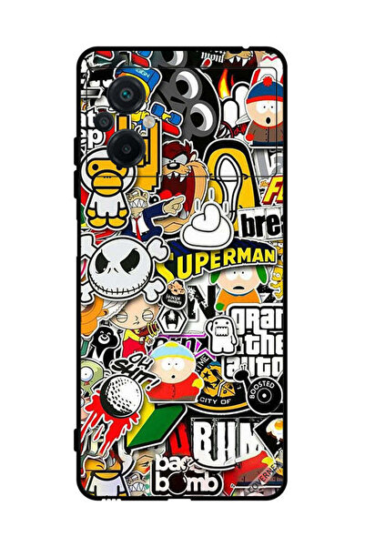 Covernex غطاء حماية لهاتف Xiaomi Poco M5 4G ملصقات