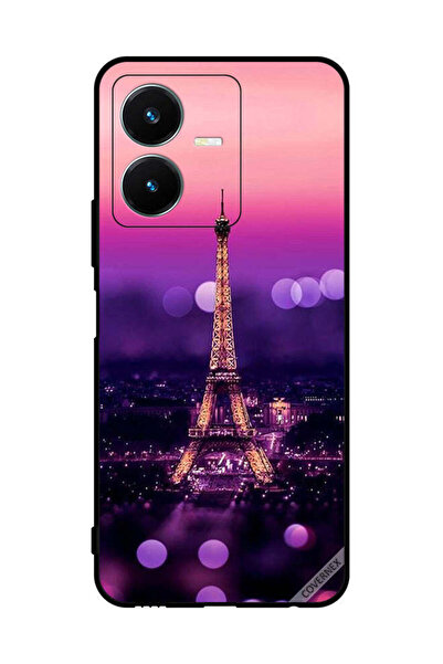 Covernex غطاء حماية لهاتف فيفو Y22 - برج إيفل