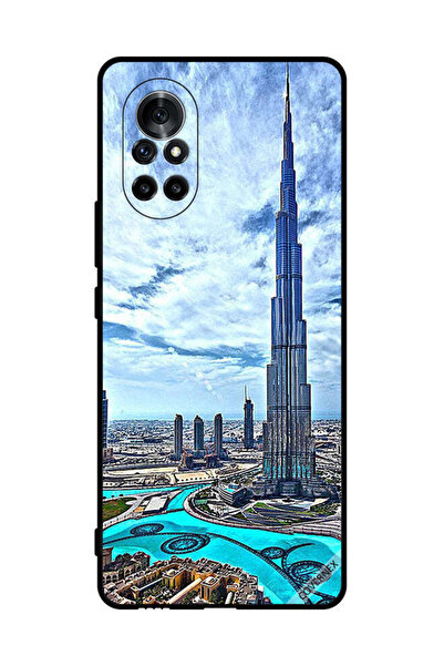 Covernex غطاء حماية لهاتف هواوي نوفا 8 - برج خليفة - غيوم تلامس السحاب