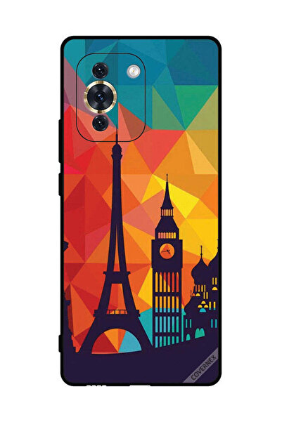 Covernex غطاء حماية لهاتف هواوي نوفا 10 بنمط باريس الملون