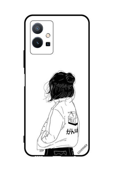Covernex Protective Case Cover For vivo T1 5G Girl Thinking Very Deep