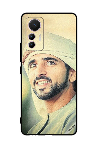 Covernex غطاء حماية لهاتف شاومي 12 لايت - شيخ حمدان مبتسم