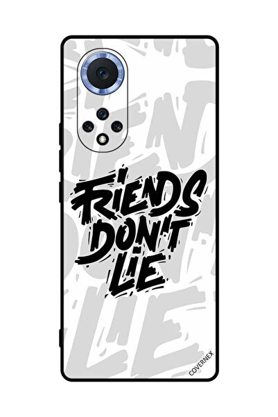 Covernex غطاء حماية لهاتف Honor 50 Pro - الخط العربي - الأصدقاء لا يكذبون