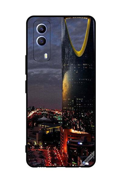 Covernex غطاء حماية لهاتف فيفو T1x - منظر برج الفيصلية في المساء
