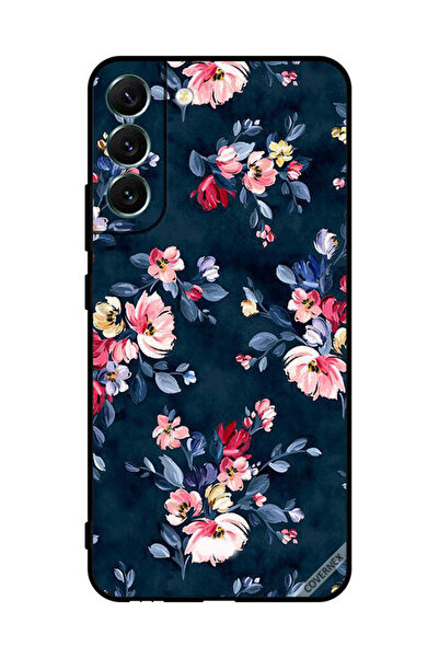 Covernex غطاء حماية لهاتف سامسونج S22+ 5G مزين برسومات زهور مرسومة يدويًا