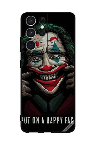 Covernex غطاء حماية لهاتف سامسونج S21 Ultra 5G بوجه سعيد