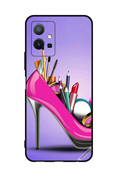 Covernex غطاء حماية لهاتف فيفو T1 5G حذاء مع مكياج