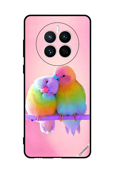 Covernex غطاء حماية لهاتف هواوي ميت 50 إي - طيور لطيفة